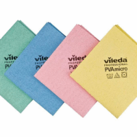 Bayeta Profesional Vileda PVA Azul, Verde, Rosa (Paquete 5 uds, 38x35 cm)