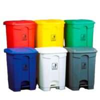 Papelera contenedor step colores 45L
