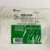 Tenedor compostable maiz 16,6cm paq 50 uds - Imagen 1